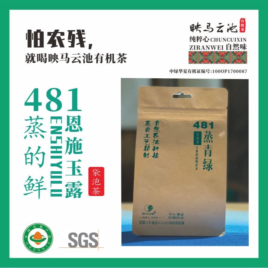 映马云池 481蒸青绿（绿茶袋泡茶）