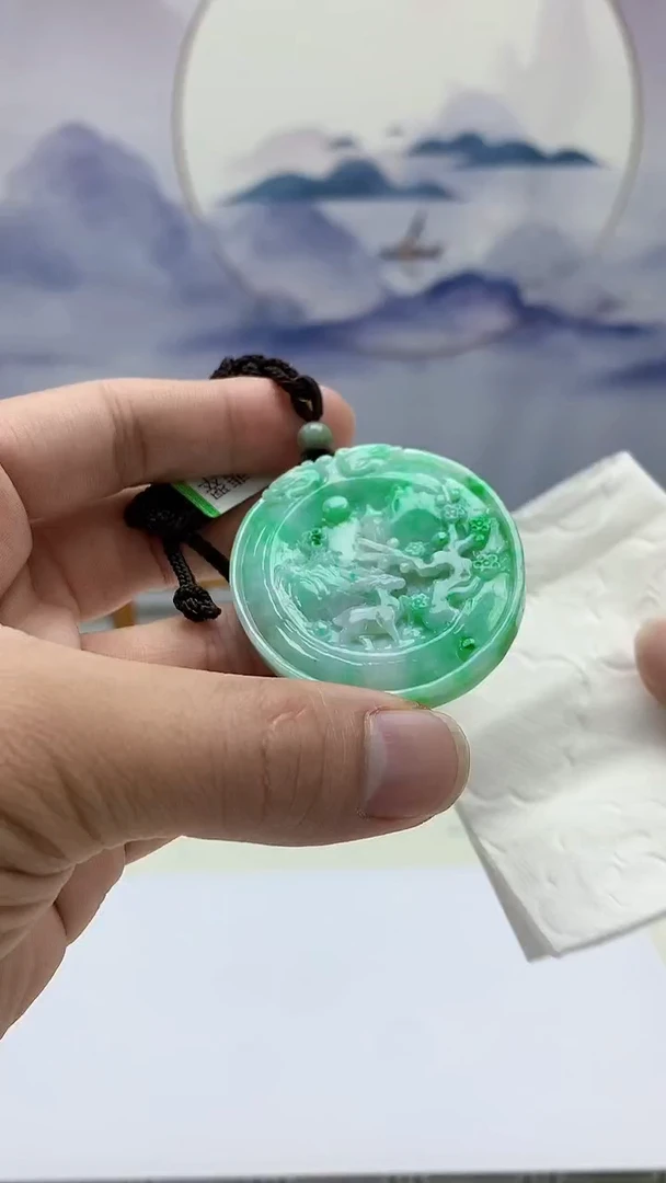 【闪购商品】定制翡翠未镶嵌毛货H521C