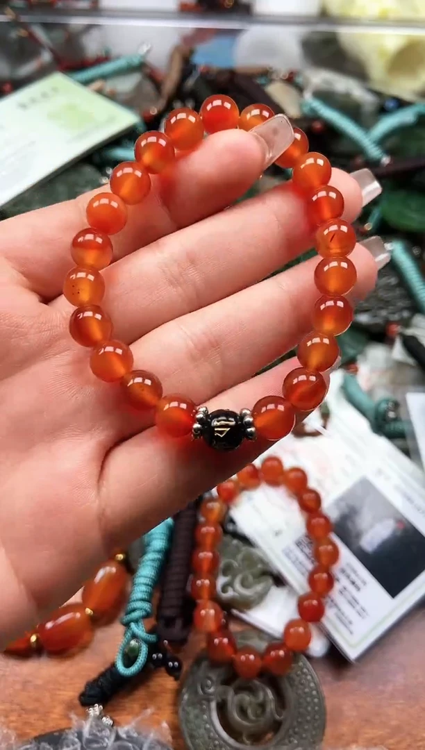 【闪购商品】玛瑙/玉髓手链未镶嵌1