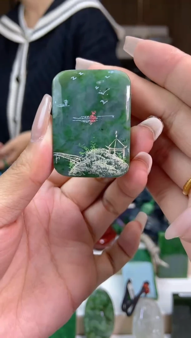 【闪购商品】和田玉挂件未镶嵌1