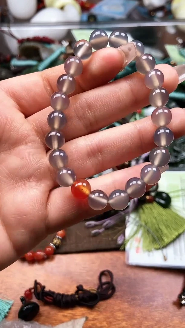 【闪购商品】玛瑙/玉髓手链未镶嵌1