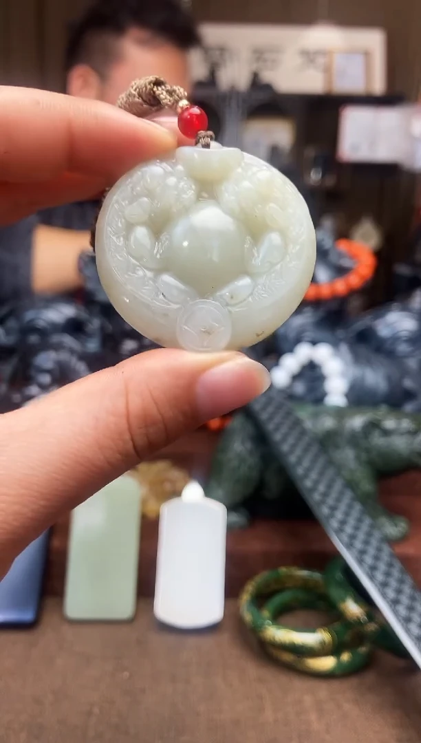 【闪购商品】和田玉挂件未镶嵌1