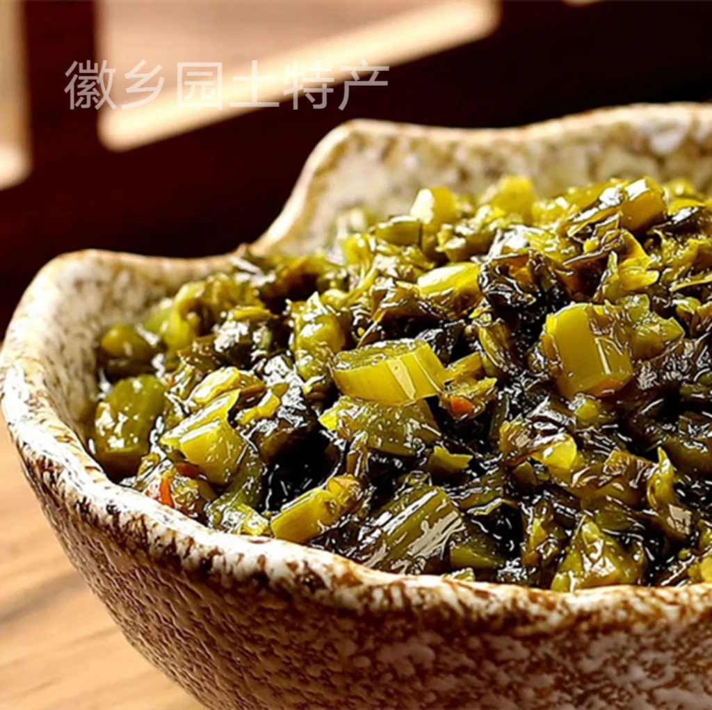 油菜苔安徽宣城特色酸油菜苔速食即食腌菜咸菜泡菜下饭开胃菜