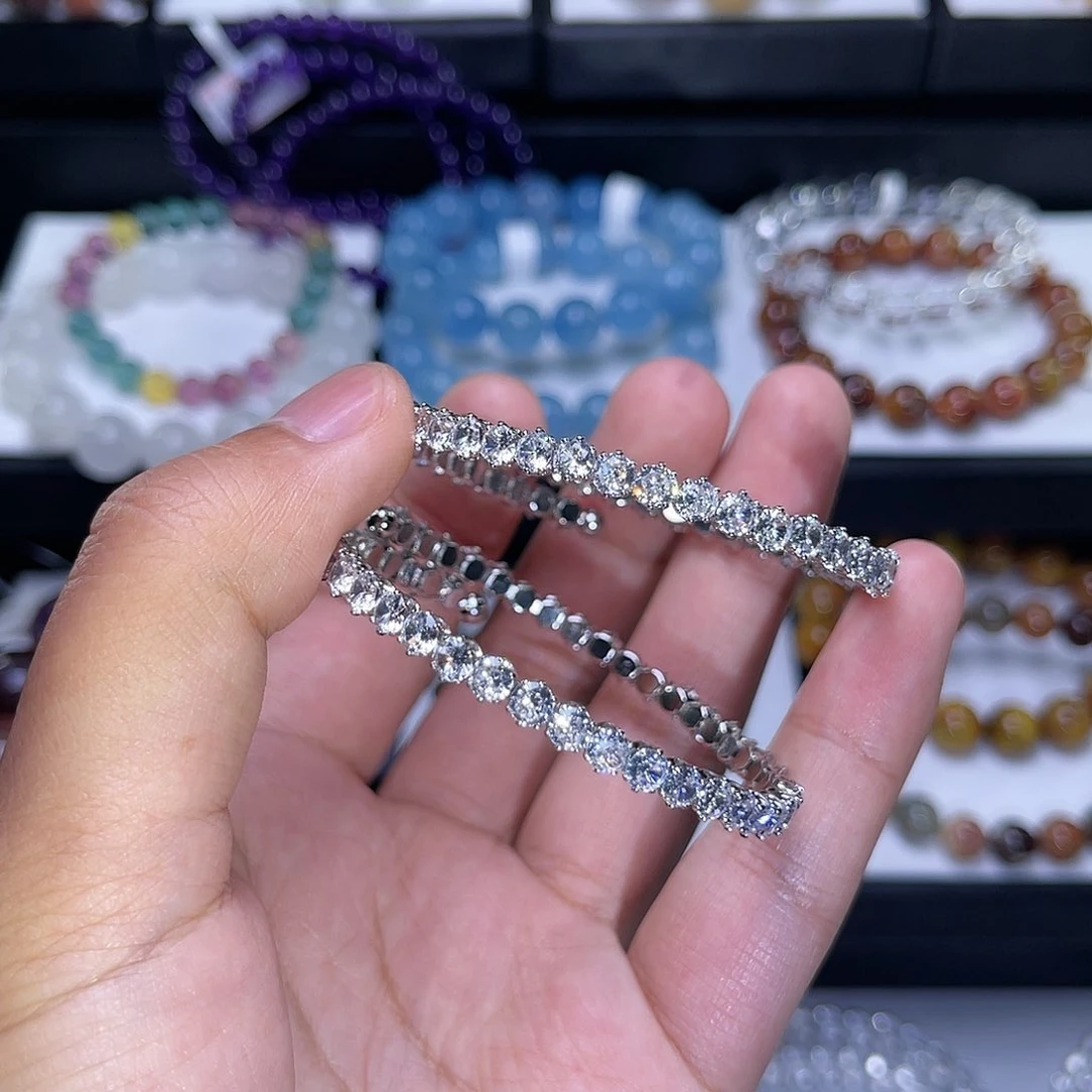 水晶珠宝半成品未镶嵌