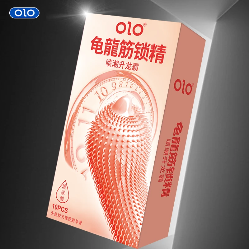 OLO玻尿酸001超薄持久安全套天然胶乳橡胶避孕套