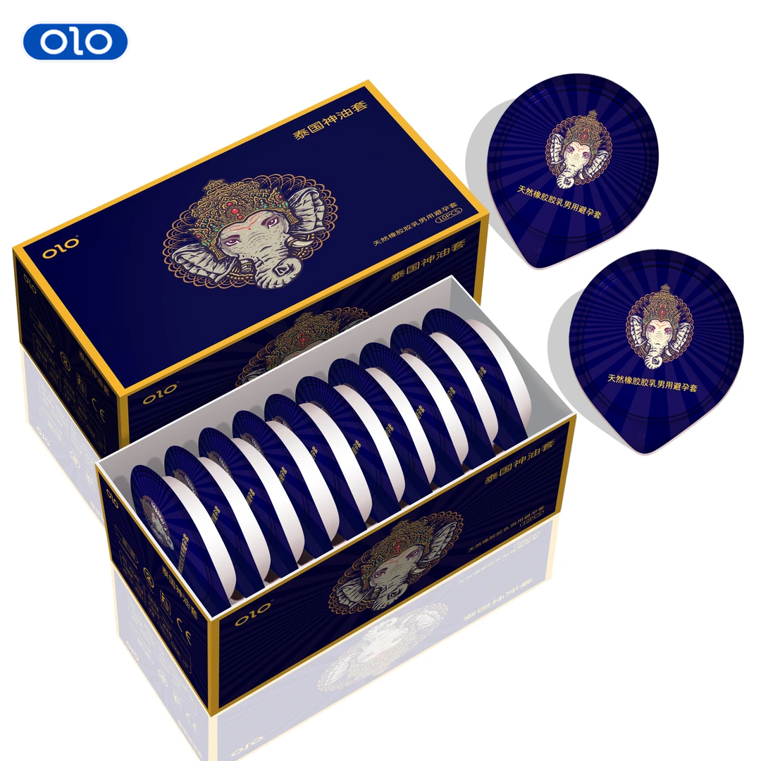 泰国神油套OL持久控时超薄001狼牙0.01颗粒螺纹天然橡胶胶乳男用避孕套官方旗舰店正品