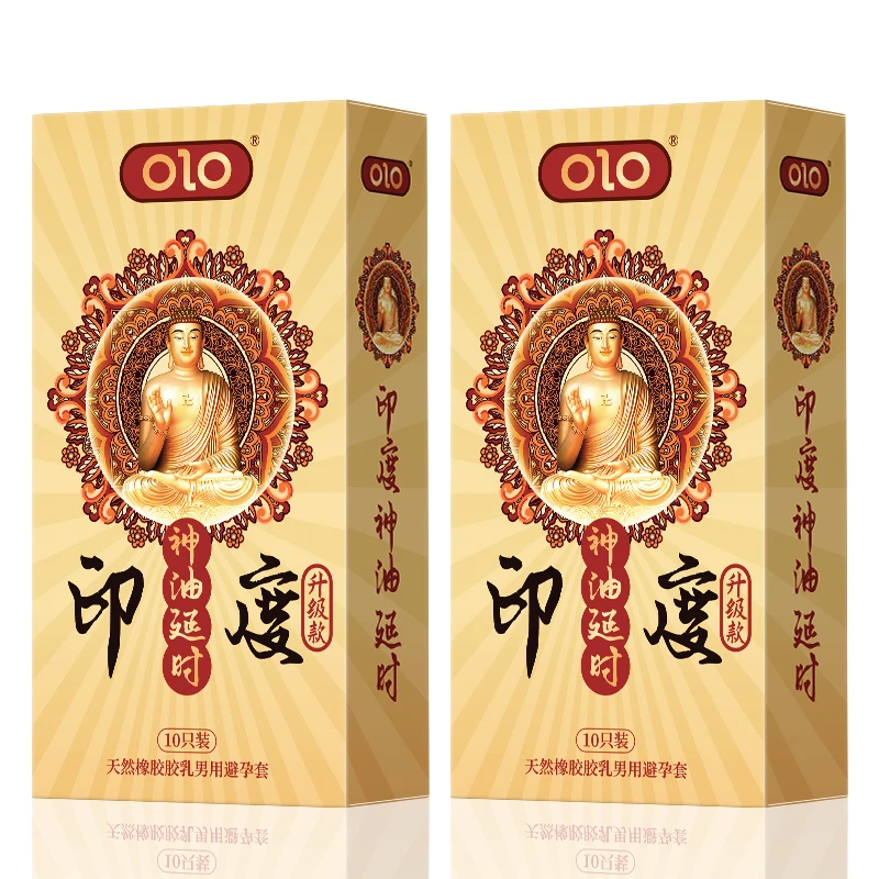 印度神油5代升级款OLO国家延时专利认证持久控时超薄001安全套狼牙0.01颗粒螺纹官方旗舰店正品天然橡胶胶乳男用避孕套