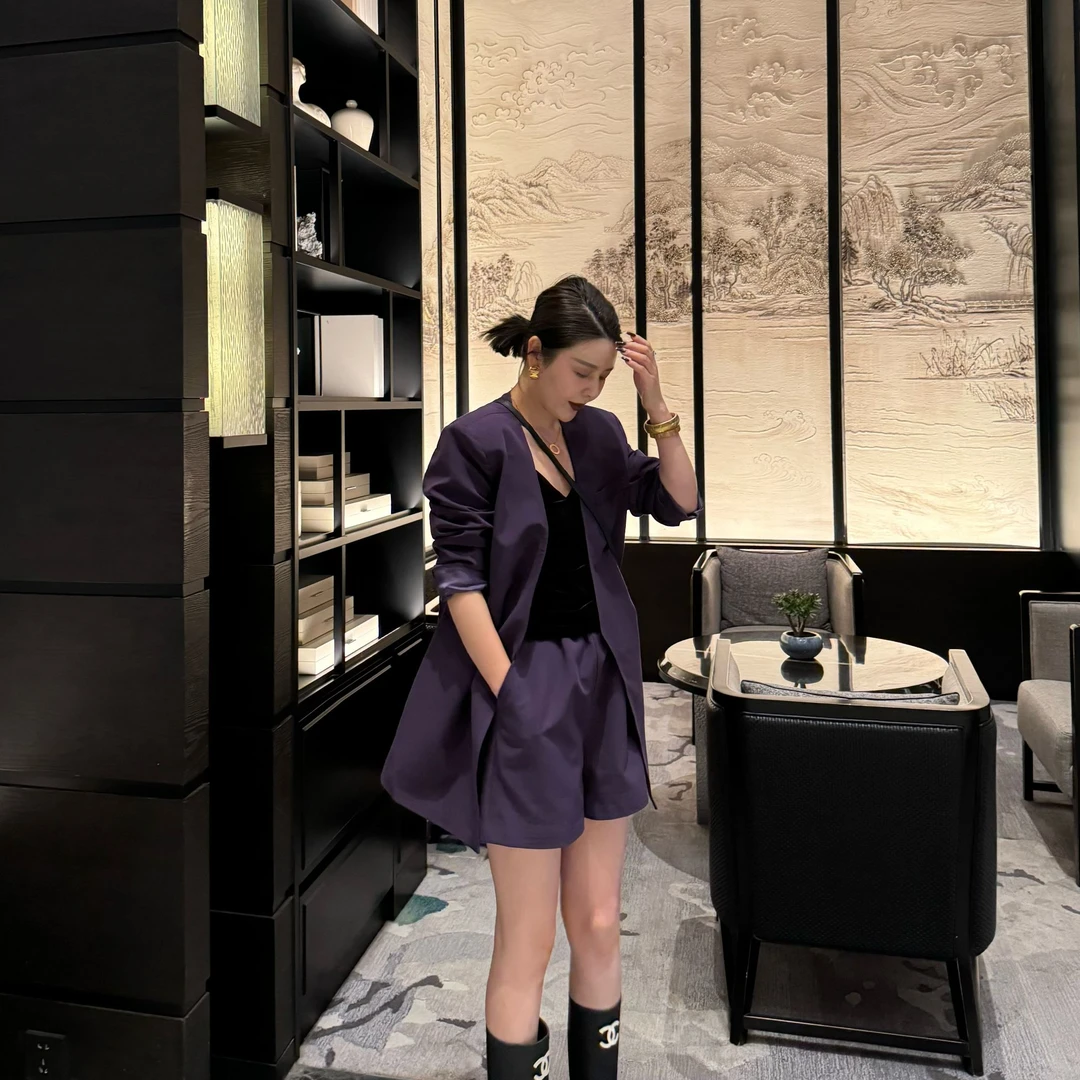 【XIANAIDI】早春新款宽松韩版小西装外套显瘦气质套装T5174