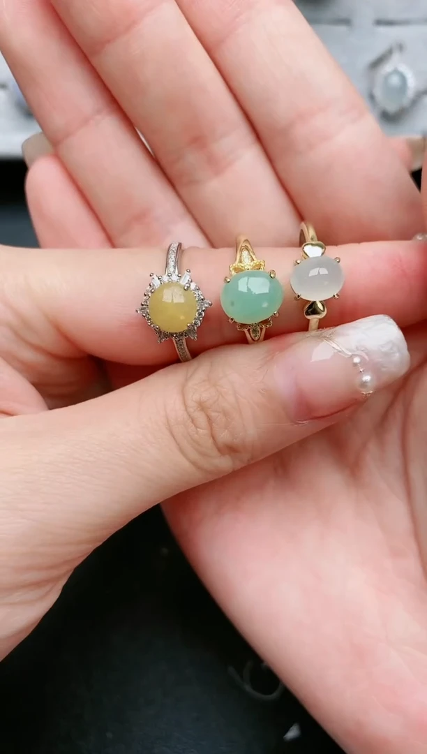 【闪购商品】翡翠戒指银S925镶嵌.....