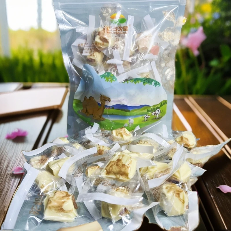 新疆特产远古戈壁手工驼奶疙瘩无蔗糖新鲜奶酪零食独立包装500g装
