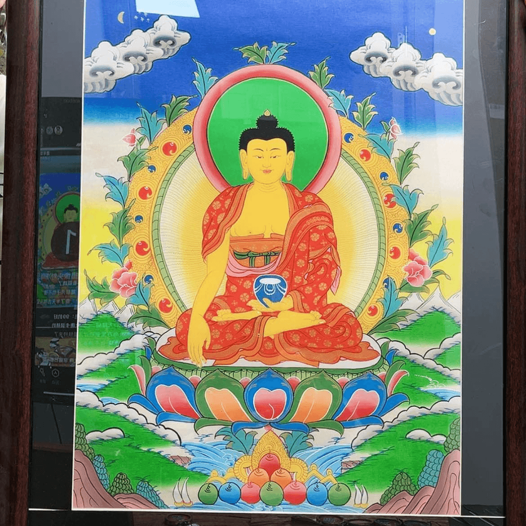 【闪购商品】书法释尊（带装裱）