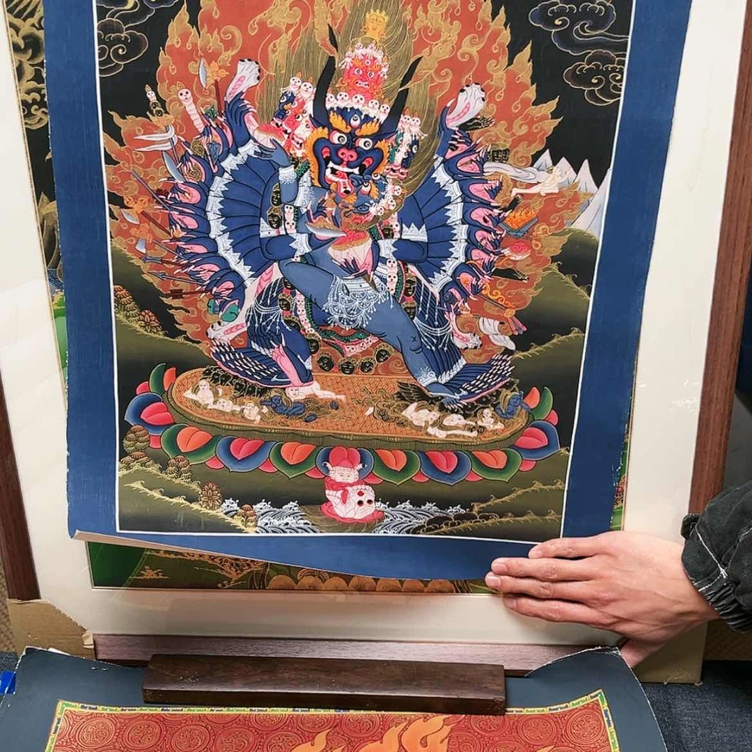 【闪购商品】书法大威德装裱