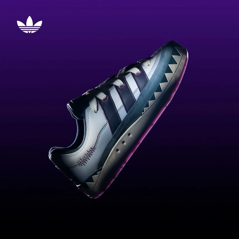 阿迪达斯三叶草万圣节系列 鲨鱼面包鞋 ADIMATIC经典滑板鞋IE3917