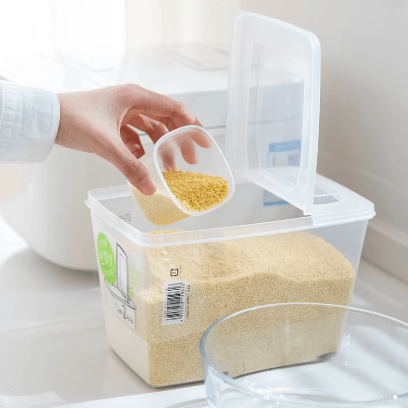珊谷SP小米桶家用储米箱防虫防潮密封米桶食物杂粮收纳罐面粉桶3L
