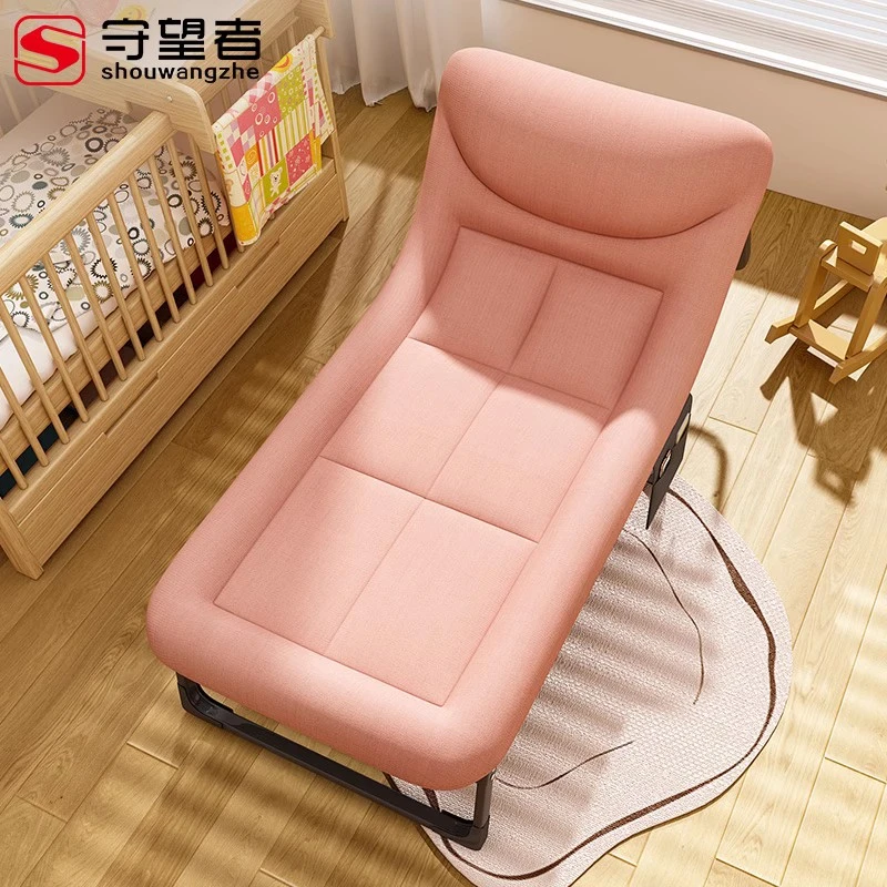 儿童小沙发折叠床午休午睡神器多功能家用懒人靠背躺椅
