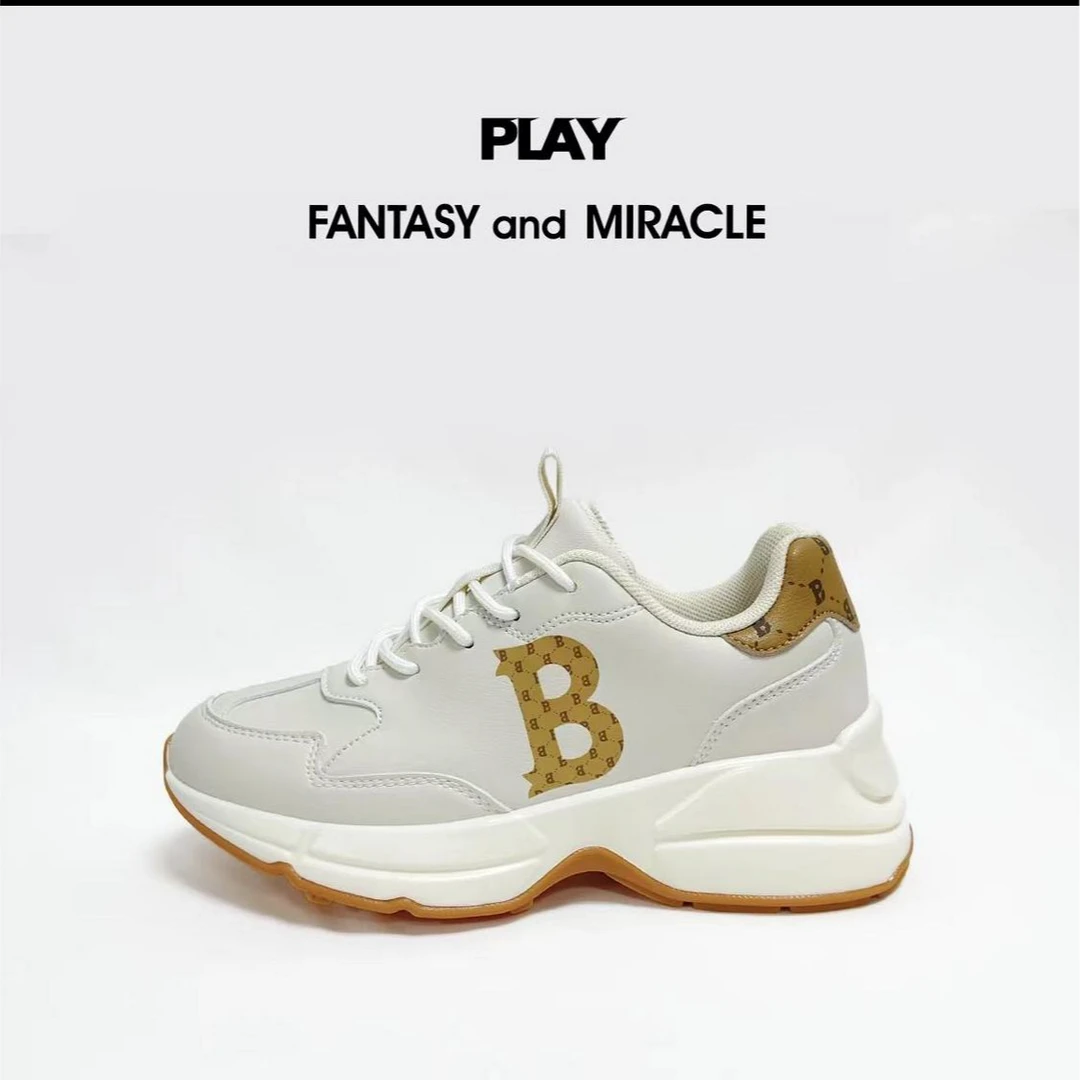 PLAY BUDDY 专柜 新款厚底情侣款休闲运动时尚潮流百搭老爹鞋