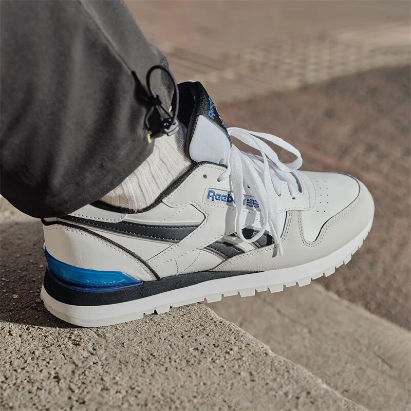 Reebok锐步24春夏男女CLASSIC LEATHER CLIP复古跑鞋 100074394