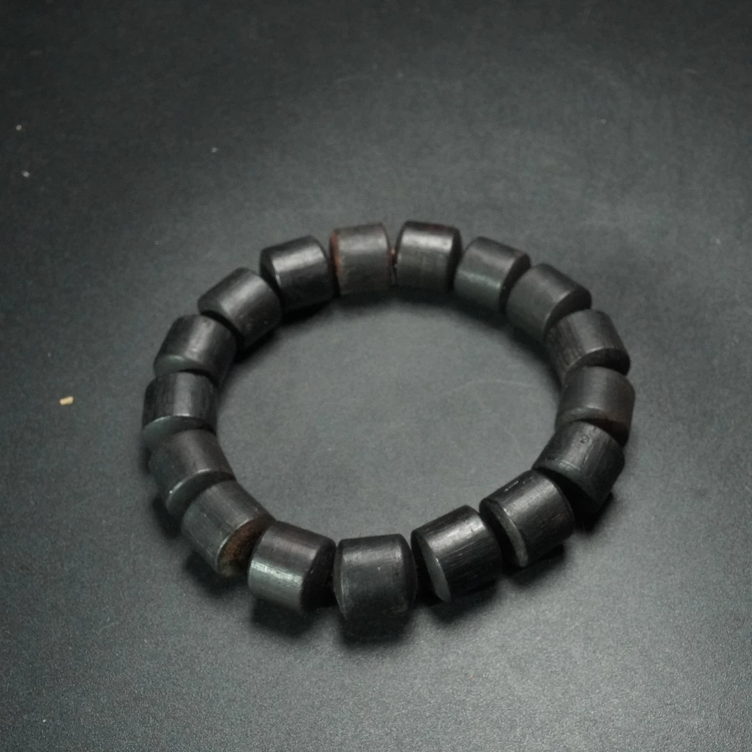 《文玩女侠慧慧》精品乌木手串12+【男女同款】02148H6-5