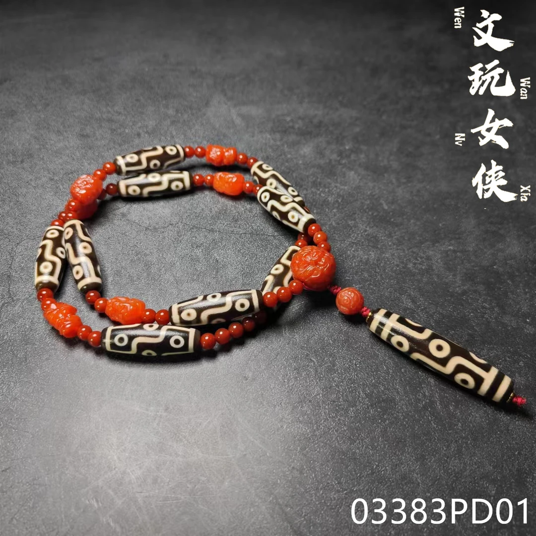 《文玩女侠慧慧》精品玛瑙脖挂【九】【文玩探宝】03383PD01H1-2