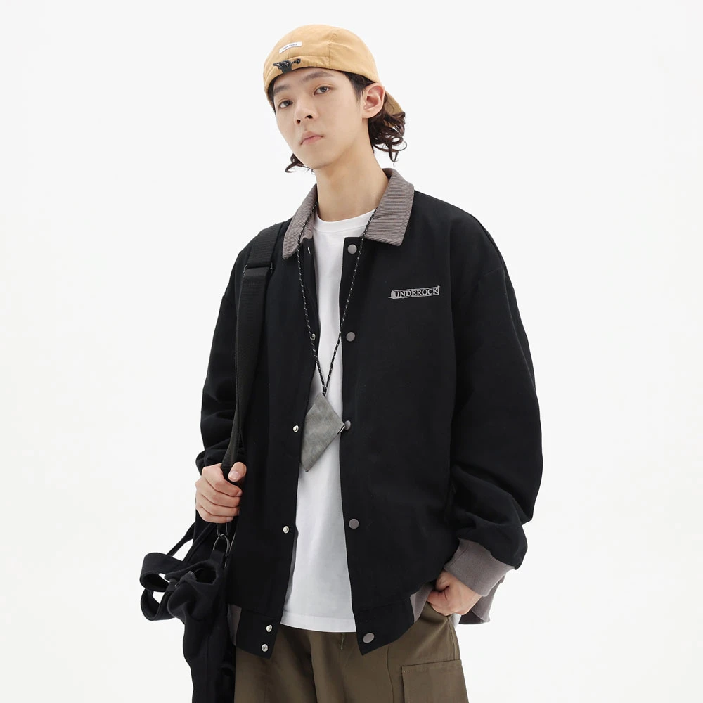 情侣休闲百搭上衣日系百搭户外宽松夹克外套JK118