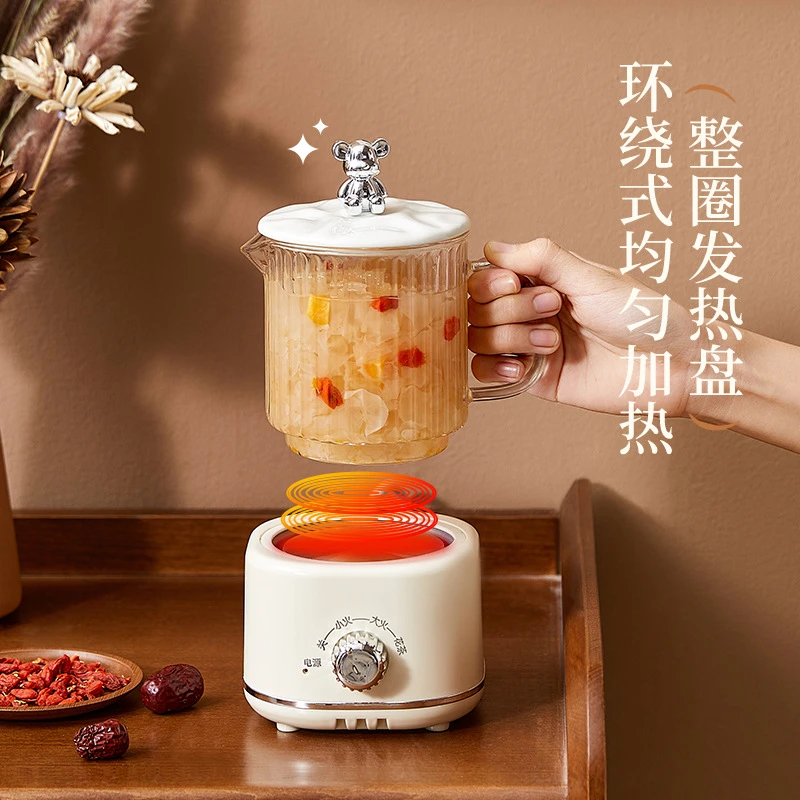 养生壶办公室煮花茶电热杯玻璃养生壶多功能迷你养生壶