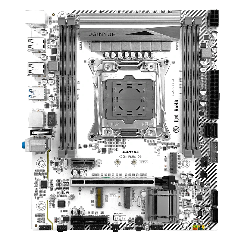 精粤X99M PLUS主板CPU套装台式电脑DDR3/DDR4内存2666V3 2678v3
