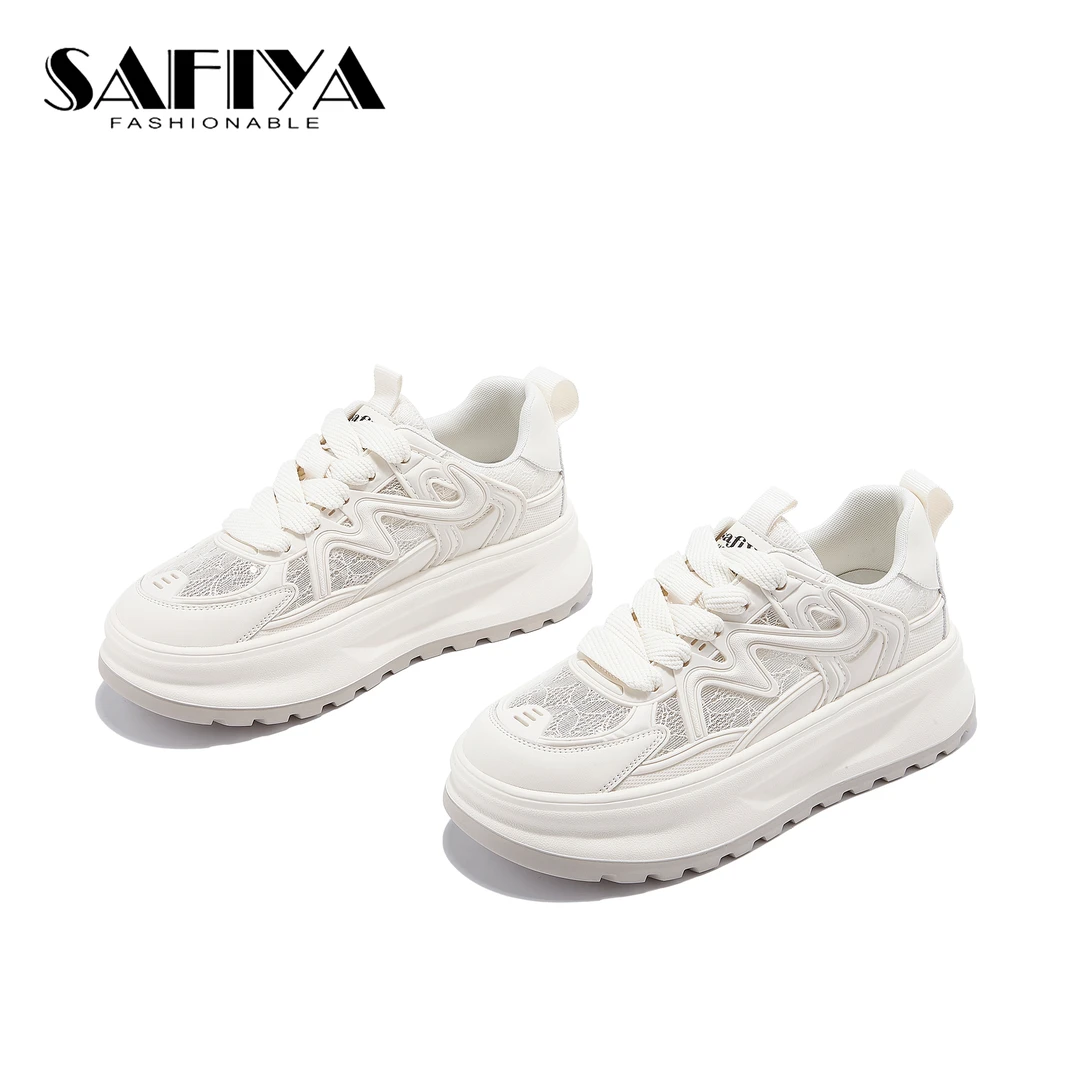 【风华正茂】索菲娅24新款夏季透气休闲鞋小白鞋女SF42111B20