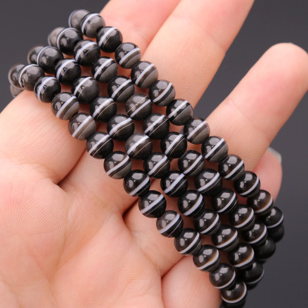 S6475-2【一线天药师】天然玛瑙药师珠精工圆珠108长串文玩手串