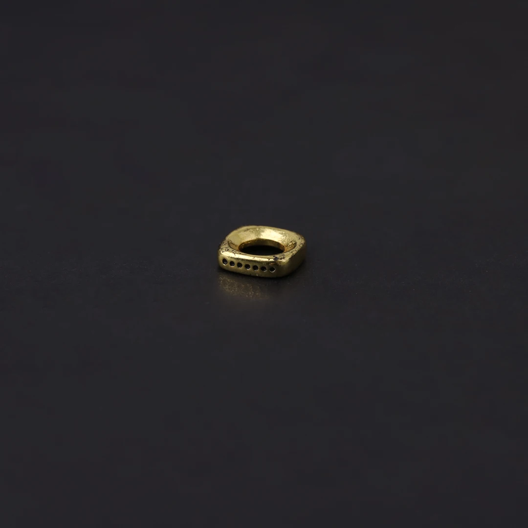 Y0311【咒点】铜卡环卡扣文玩配饰铜饰铜制品把件DIY小串饰配件