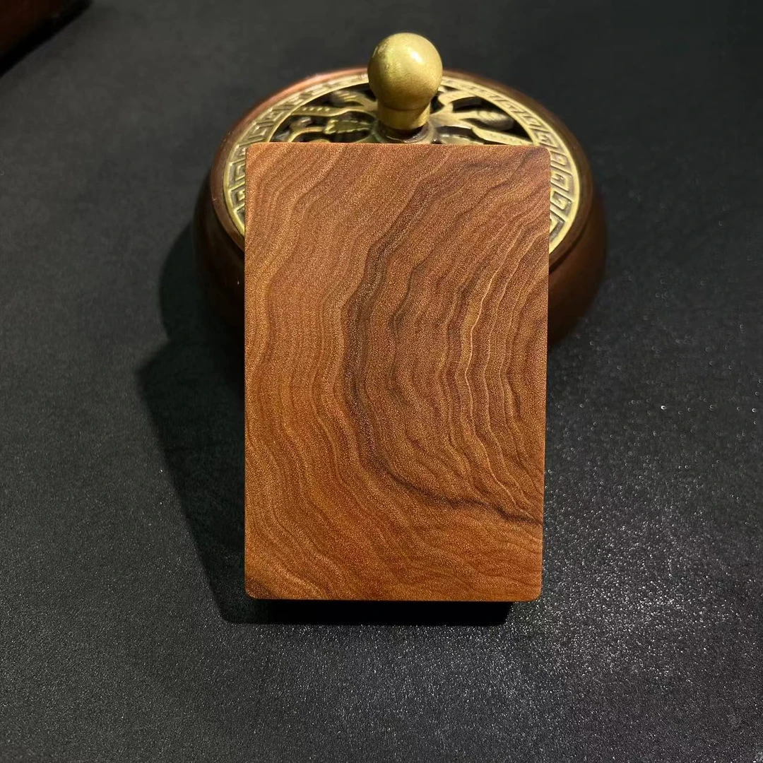 S1117-1迈索尔正区黑油料老山檀461无事牌挂件手把件