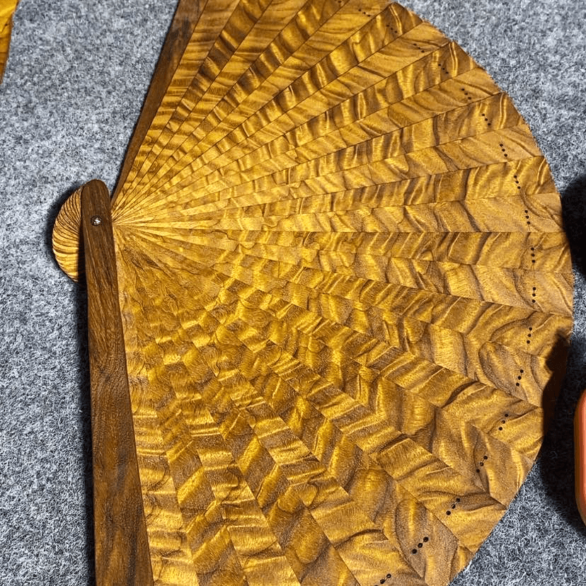 【闪购商品】金丝楠金丝楠手把件扇子