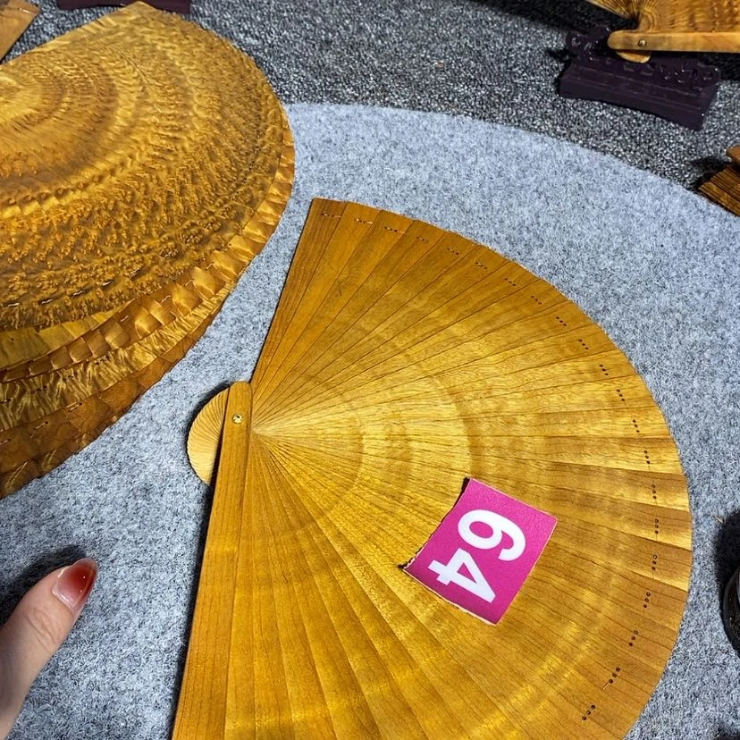 【闪购商品】金丝楠妙*金丝楠木材料扇子