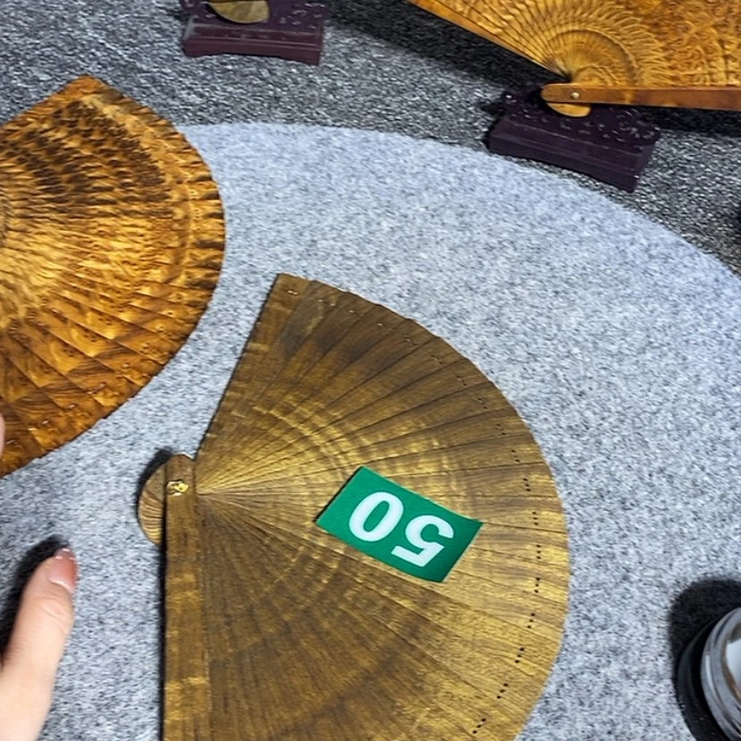 【闪购商品】金丝楠枫*金丝楠木材料扇子