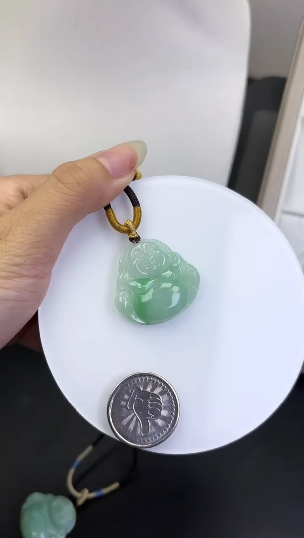 【闪购商品】翡翠颈饰未镶嵌KH481佛公
