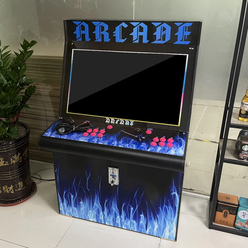 街机双人怀旧一体摇杆家用战霸月光宝盒摇杆式大型投币台式游戏机