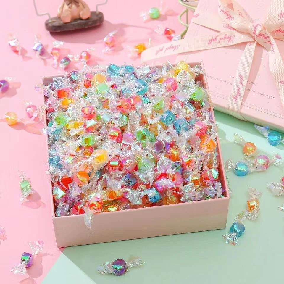 千纸鹤糖果网红炫彩硬糖混合水果口味儿童喜宴休闲解馋零食甜250g