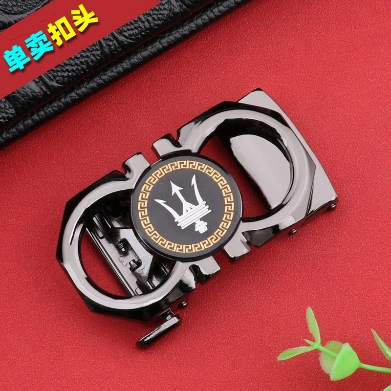 新款皮带扣头男款高档2024爆款自动扣休闲时尚百搭青年缕空皮带头