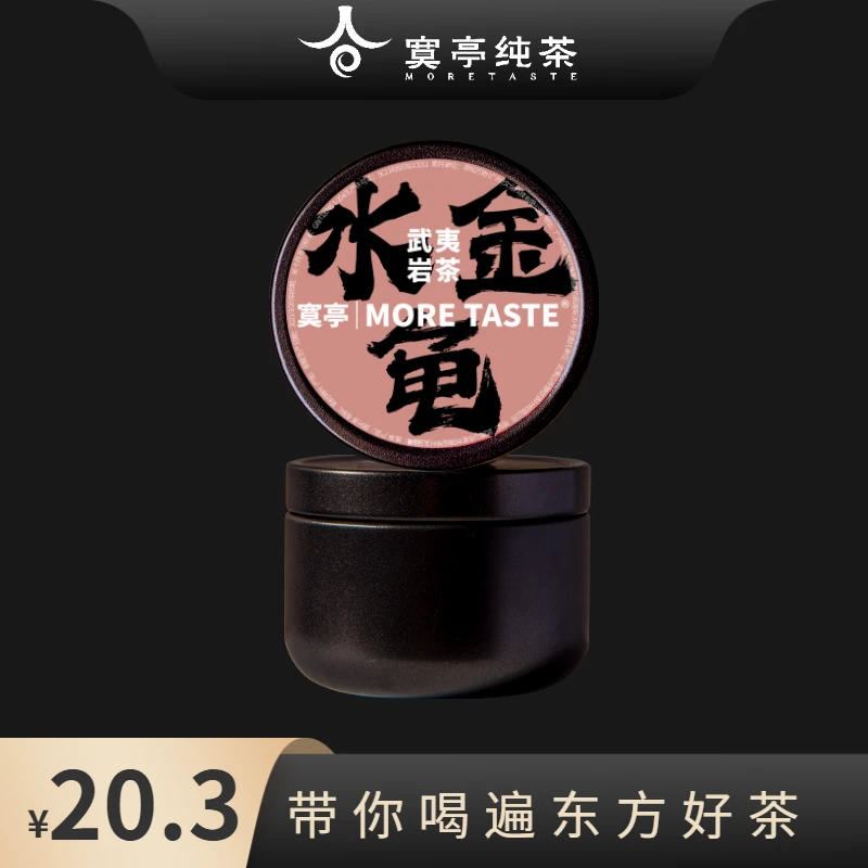 寞亭水金龟丨岩茶丨随行小黑罐