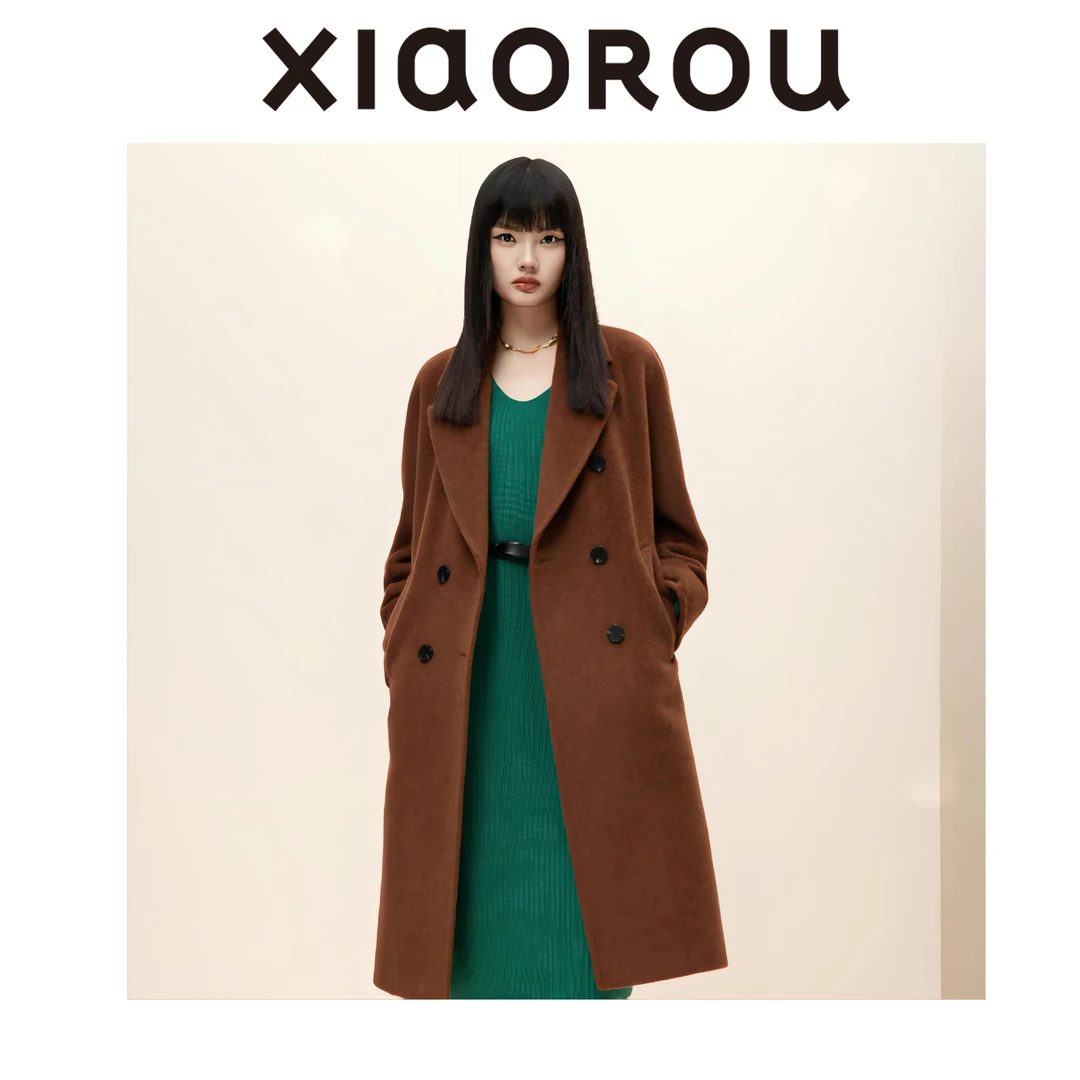 XIAOROU/小柔小柔新款骆马绒大衣HF1947温温暖暖过冬季轻奢时尚