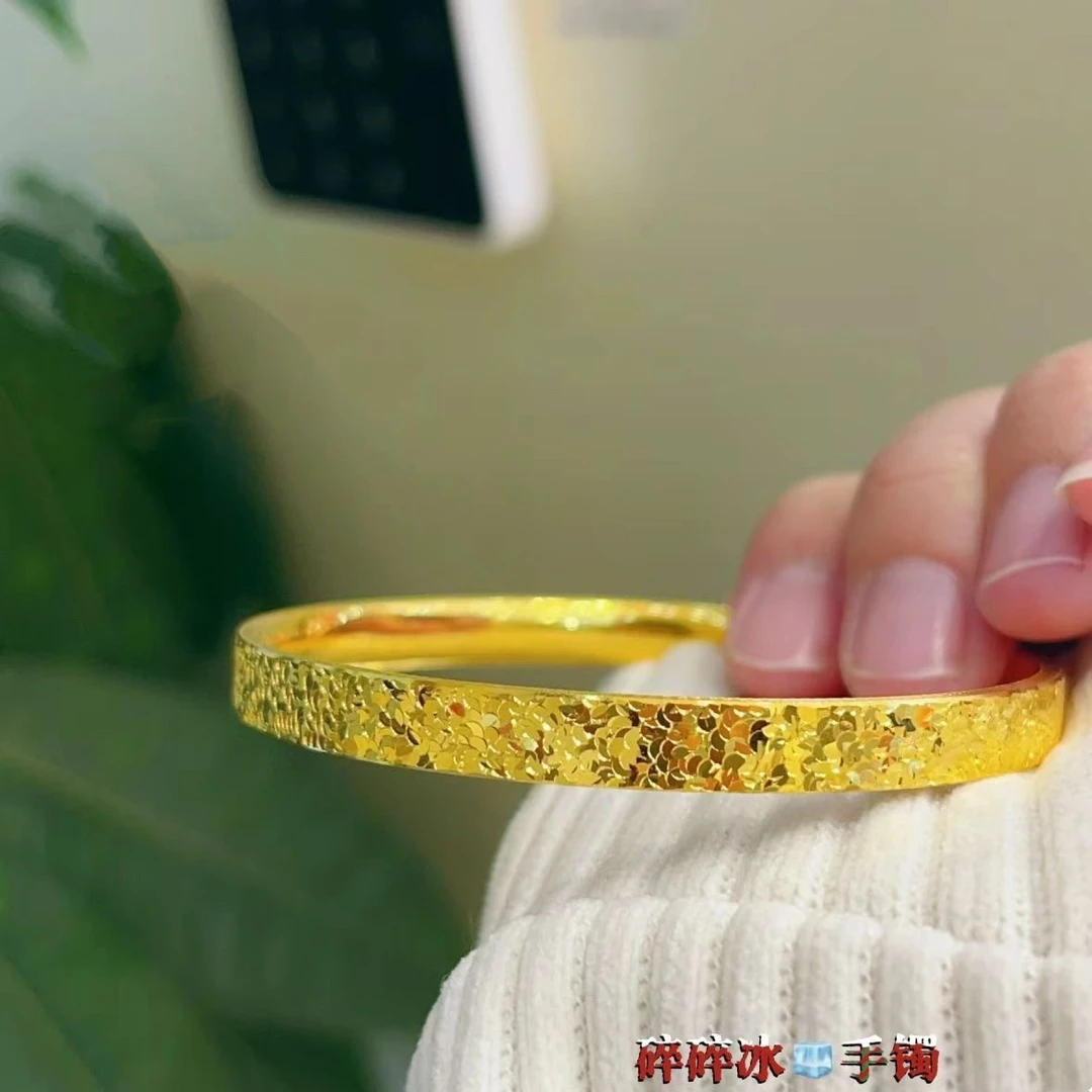 铜合金手镯 定制款碎冰冰手镯