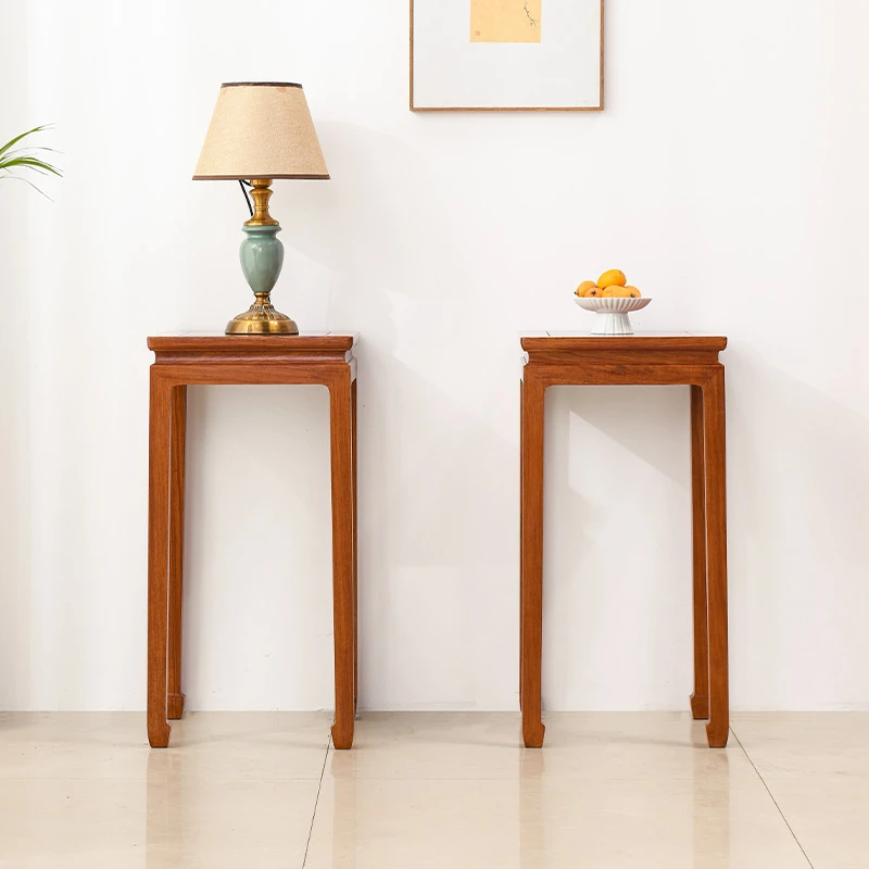 花梨木花架客厅全实木新中式转角花几阳台刺猬紫檀花盆架简约落地