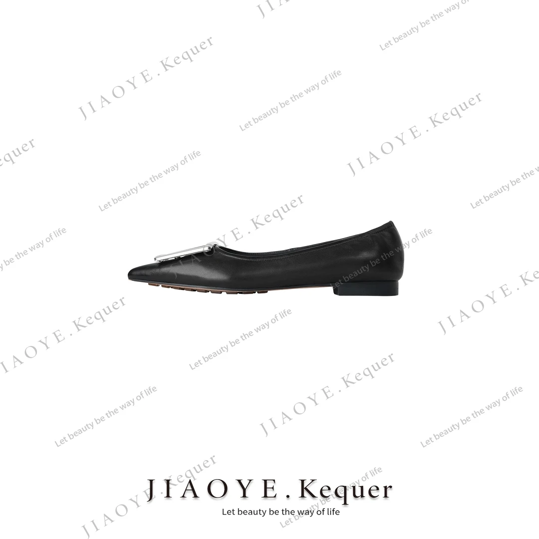 JiaoyeKequer 【皮鞋】尖头新百搭高端女士单鞋 K230212XZ-Az628