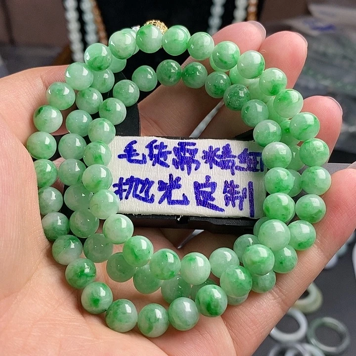 定制翡翠未镶嵌卡8