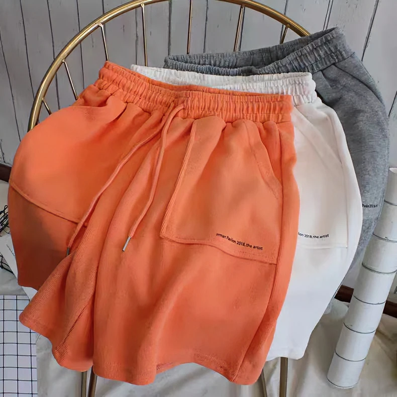 男女童韩版洋气百搭居家外穿五分裤2025儿童休闲运动亲子短裤薄款