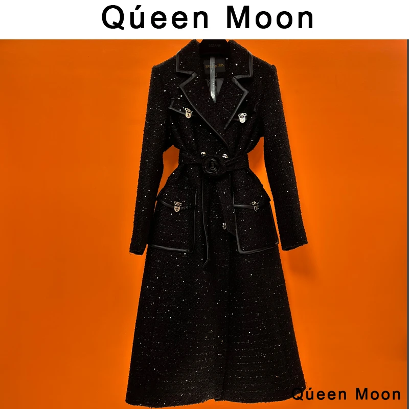 编码A39【QúeenMoon】经典轻奢百搭小香风羽绒服外套女 (定制女装)