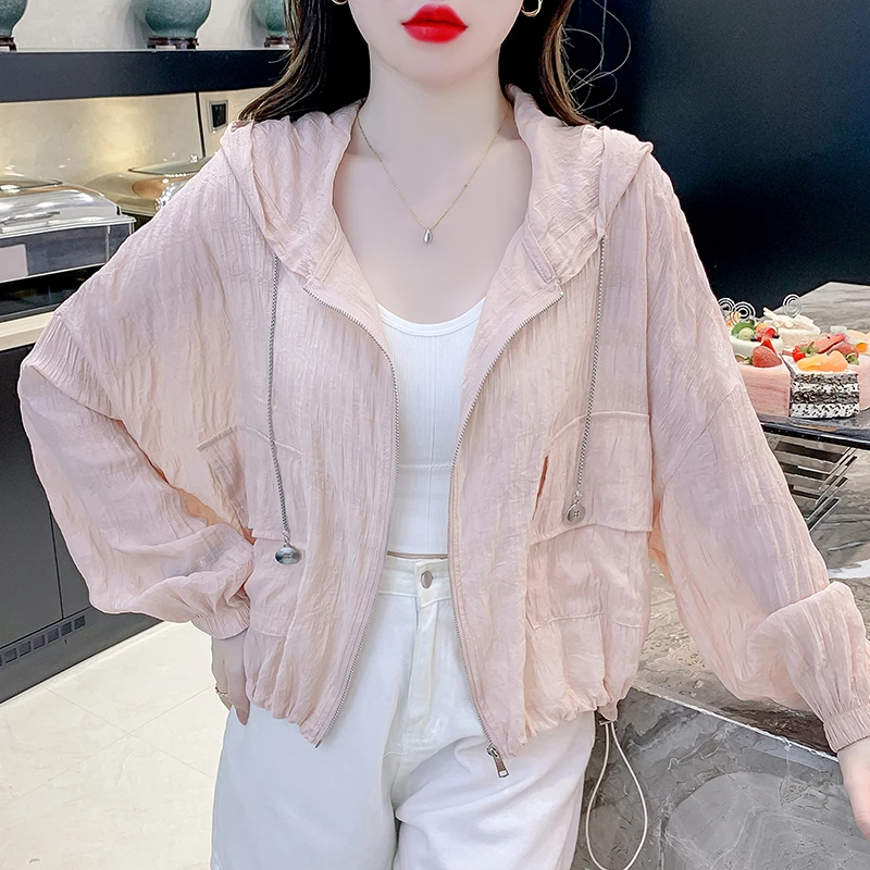 小香风薄款上衣女夏季新款高级感155小个子休闲显瘦短款防晒外套