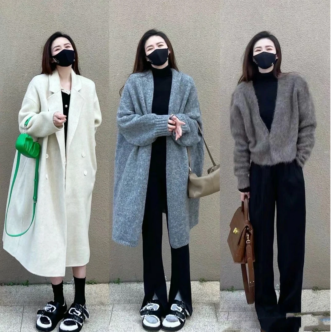 双面毛呢撤柜样衣时尚