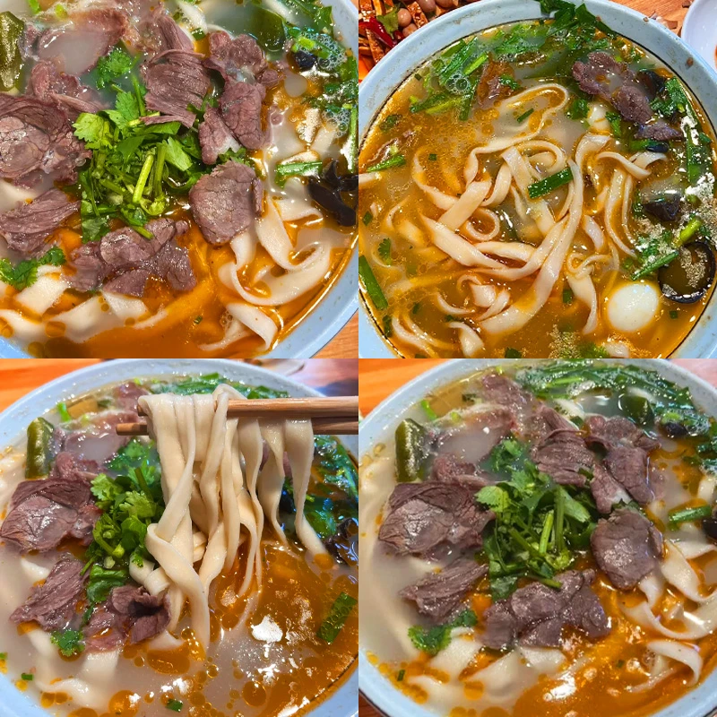 【买一箱送一箱】河南烩面整箱批发香辣牛肉味宿舍桶装泡面方便面