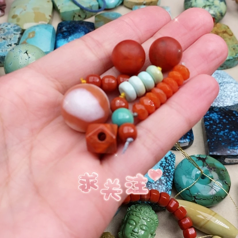 【闪购商品】南红玛瑙珠宝奇石合金