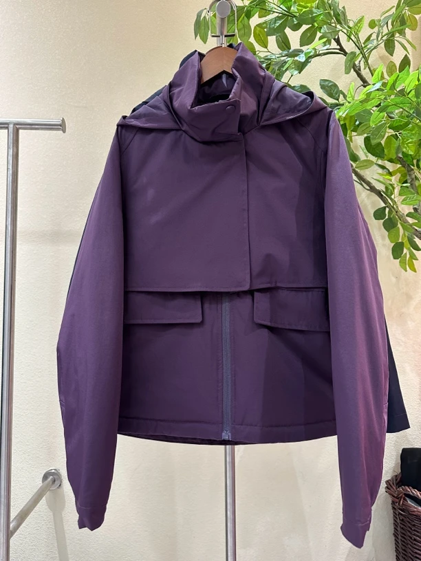 连帽短款休闲百搭保暖时尚防风外套